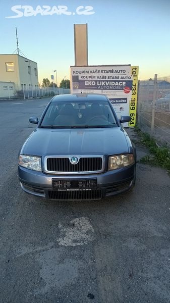 Škoda super B 1 - 1.9 TDI DÍLY