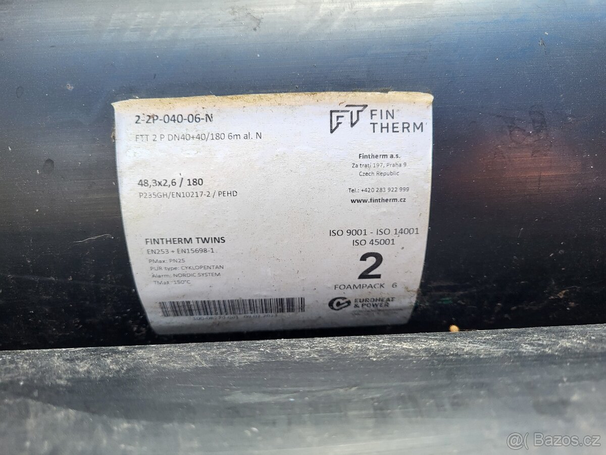 Horkovod Fintherm Standard