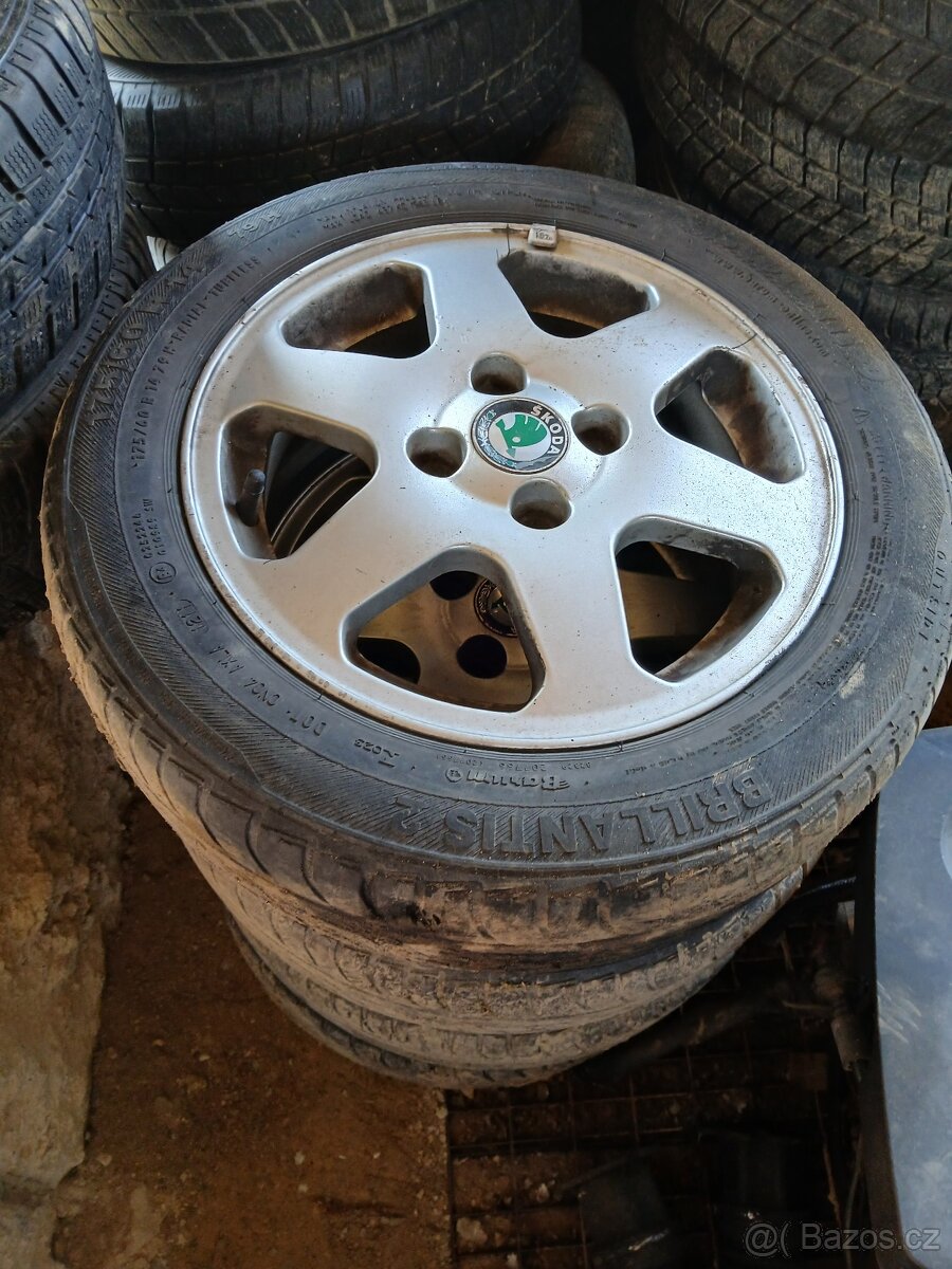 Alu kola škoda felicia R 14 , 4x100