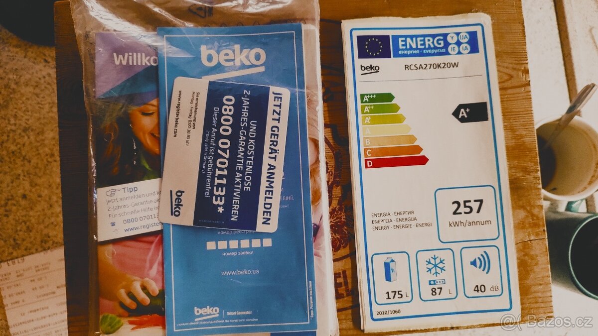 Prodám Lednici Beko