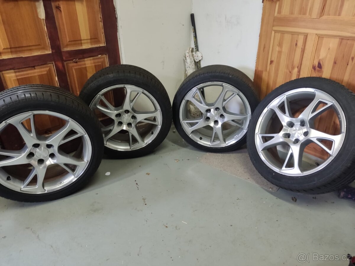 Kvalitní ALU kola ABT 8,5J x 19 H2