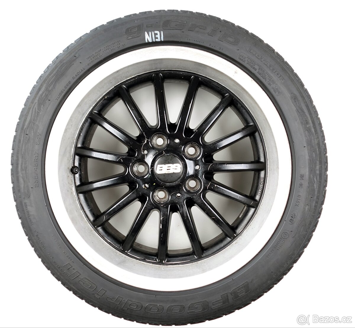 BMW 3 - 17" alu kola - Letní pneu