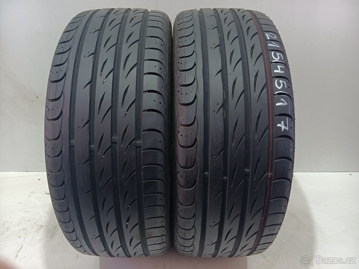 2ks letní pneu 215/45/17 Syron