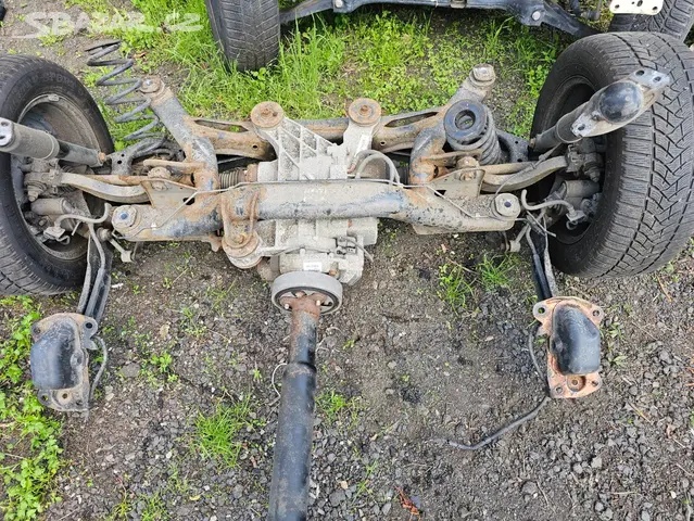 Zadní náprava VW Škoda 4x4 haldex