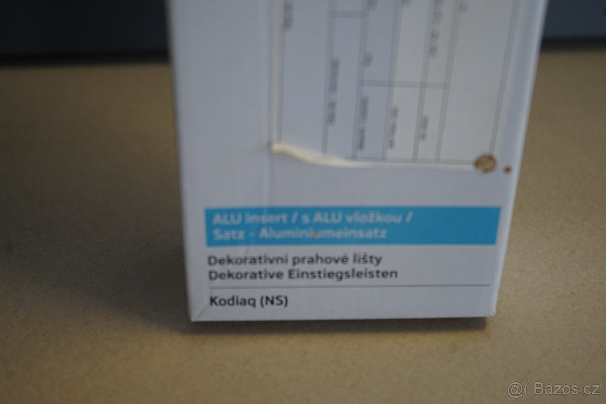 Dekorativní lišty prahové Kodiaq