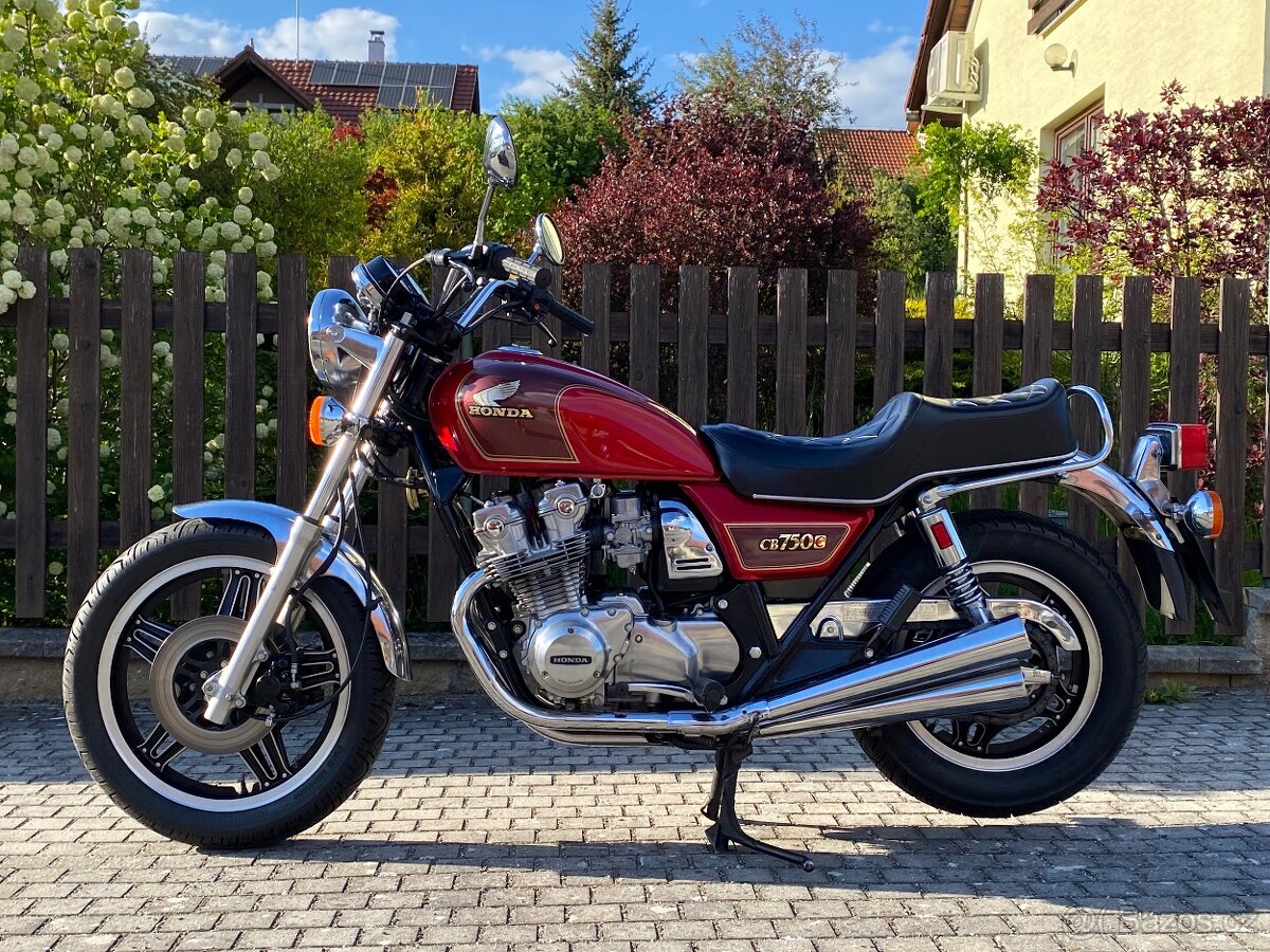 Honda cb 750C , top stav 1 majitel