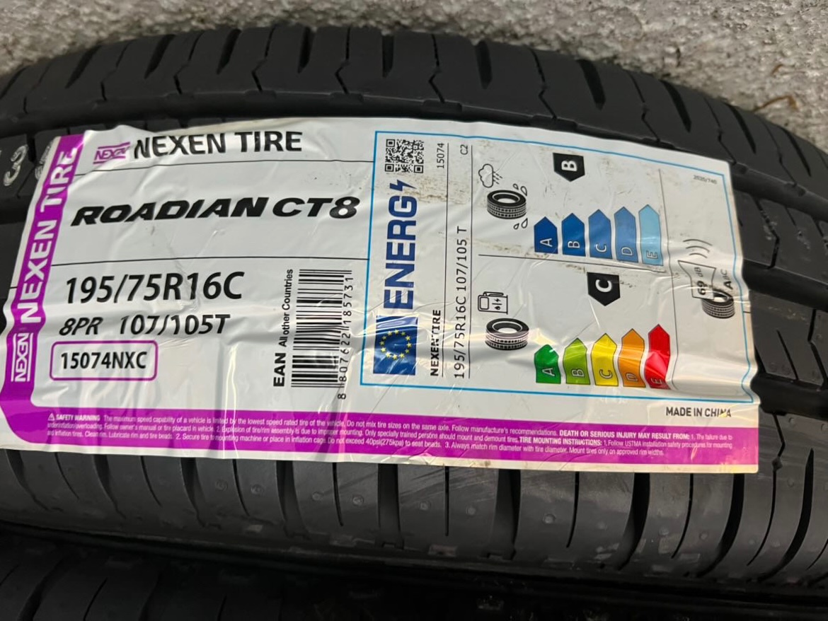195/75 r16c letné nexen