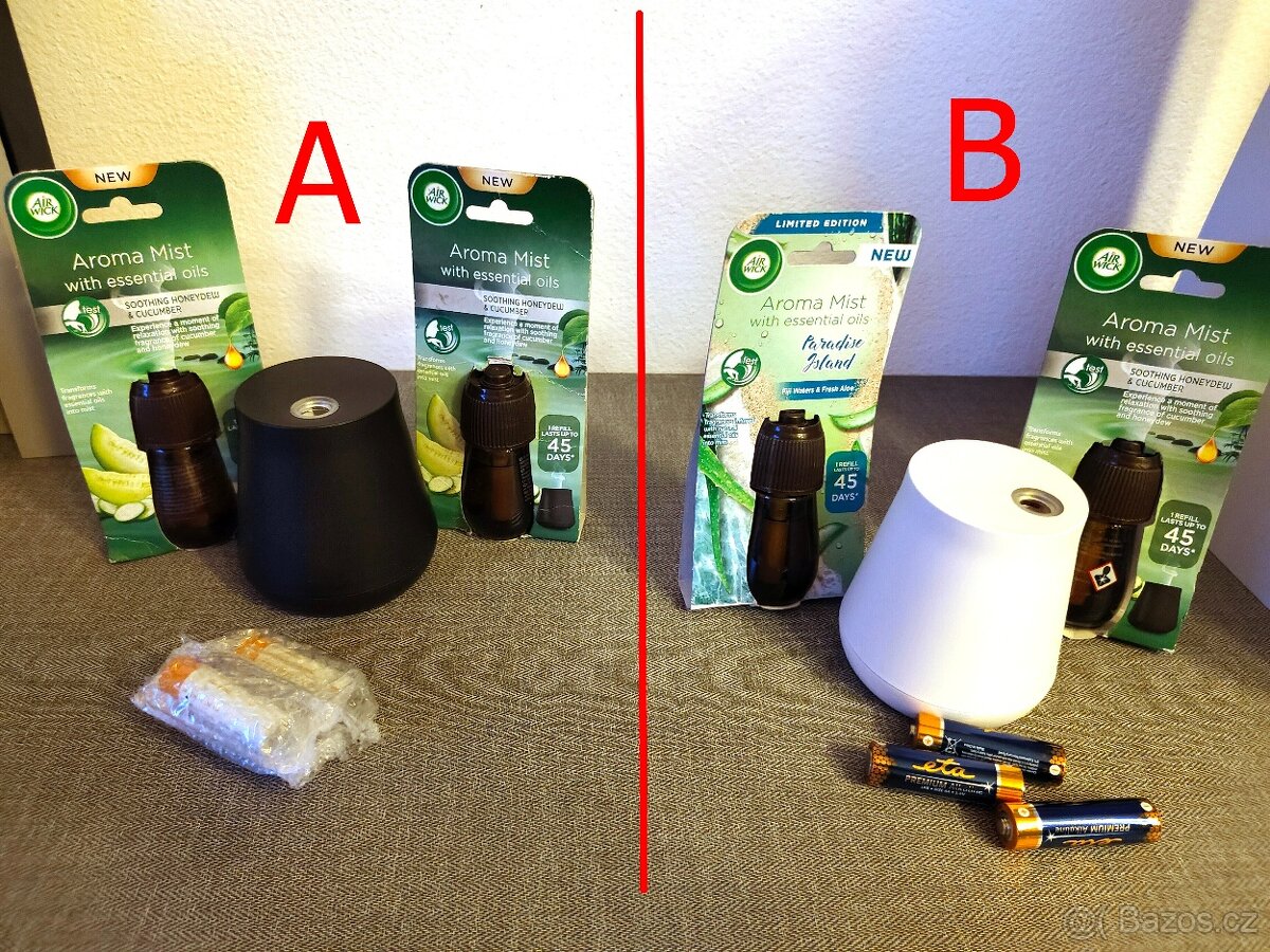 AIRWICK AROMA osvěžovač + 2ks náplně -NOVÉ