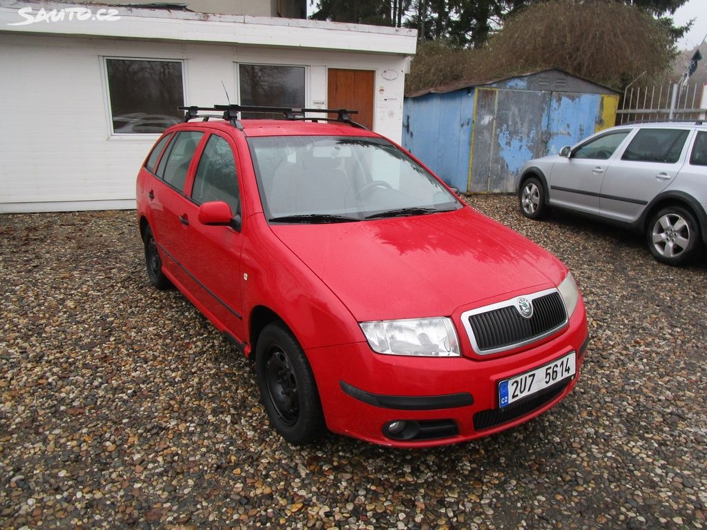 Škoda Fabia, 1,4-16V - 55KW - KOUPENA V ČR