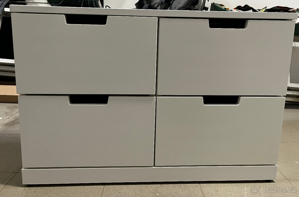 Komoda bílá Nordli, Ikea