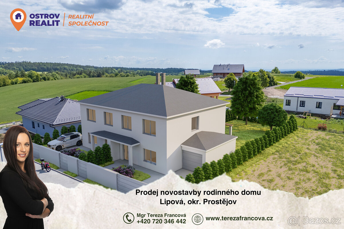Moderní rodinné bydlení v Lipové – pohodlně, bez starostí, p