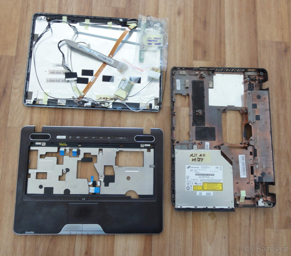 Toshiba Satellite U500, Lenovo Y570- díly