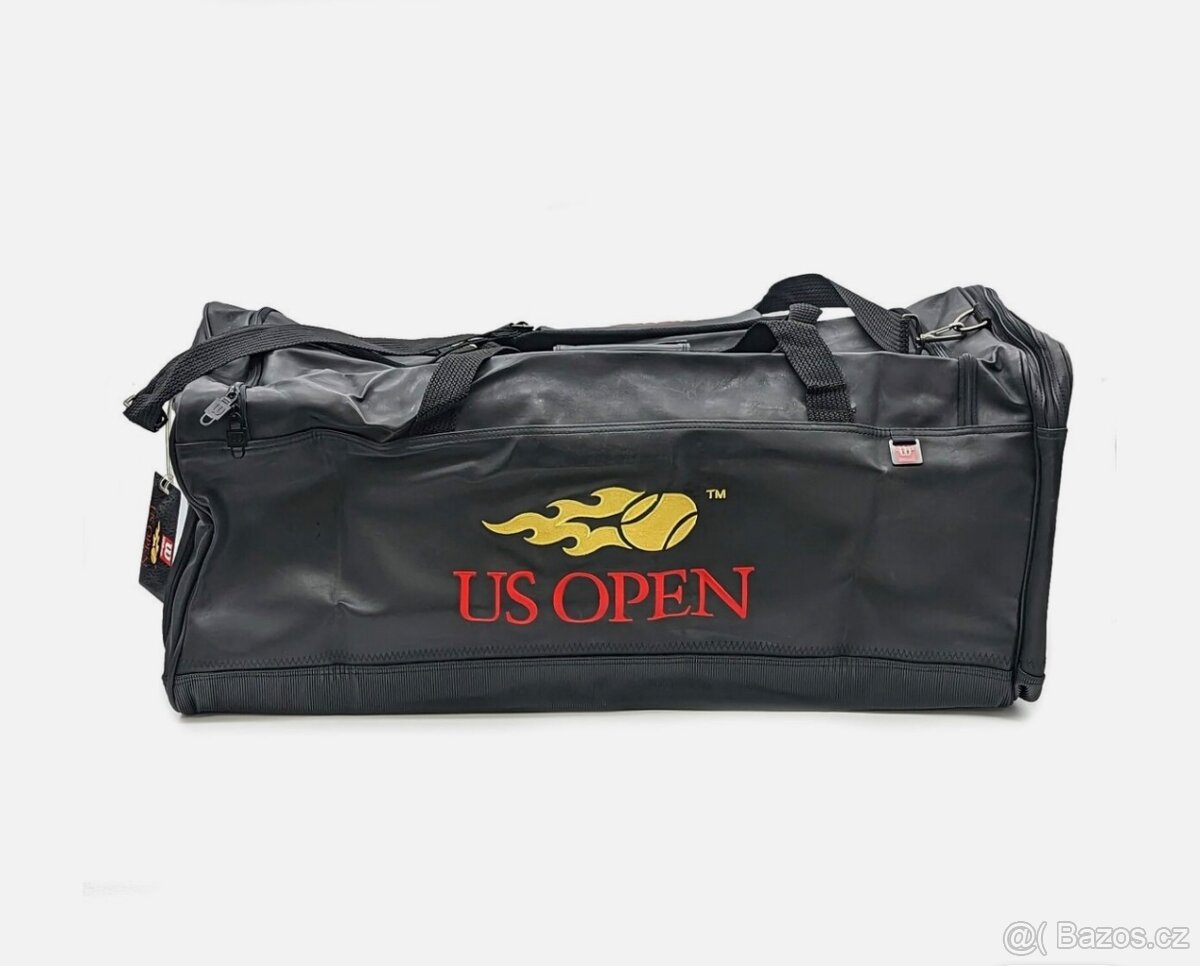 Retro kožená sportovní taška Willison US OPEN