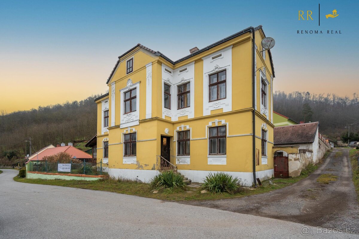 Prodej historické vily ve Vranově nad Dyjí