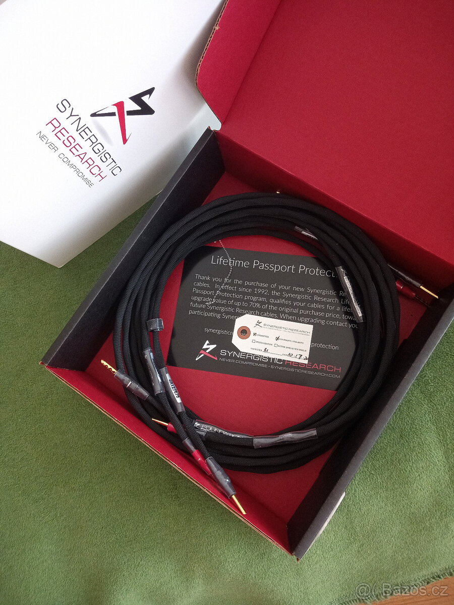 Reproduktorový kabel Synergistic Research Foundation sc