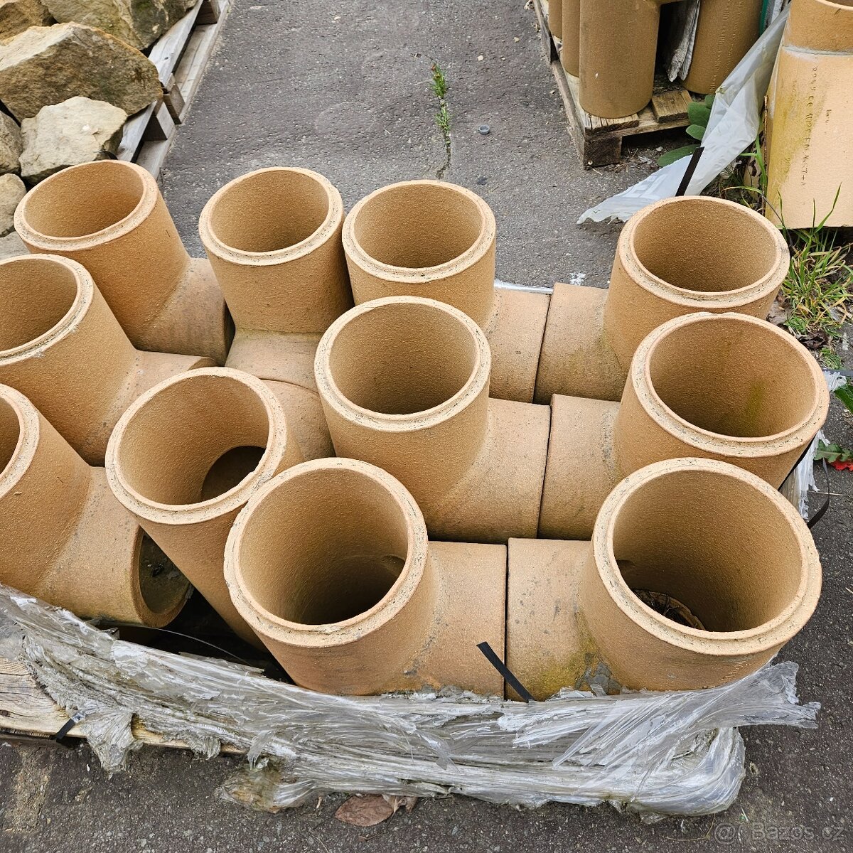komínové téčka 180mm