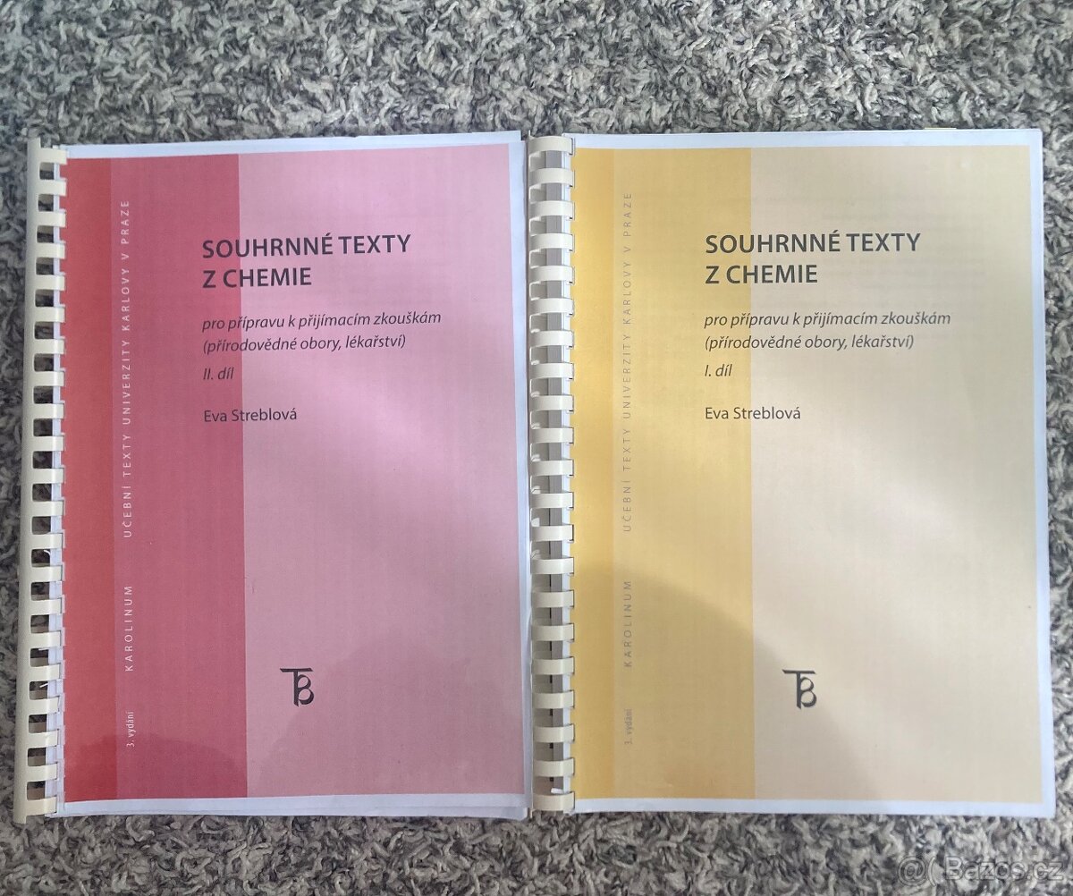 Souhrnné texty z chemie - Streblová