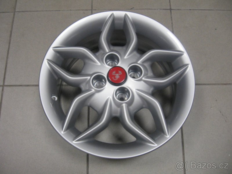Prodám originál alu disky Abarth Speedline 4x98 6x15 ET37
