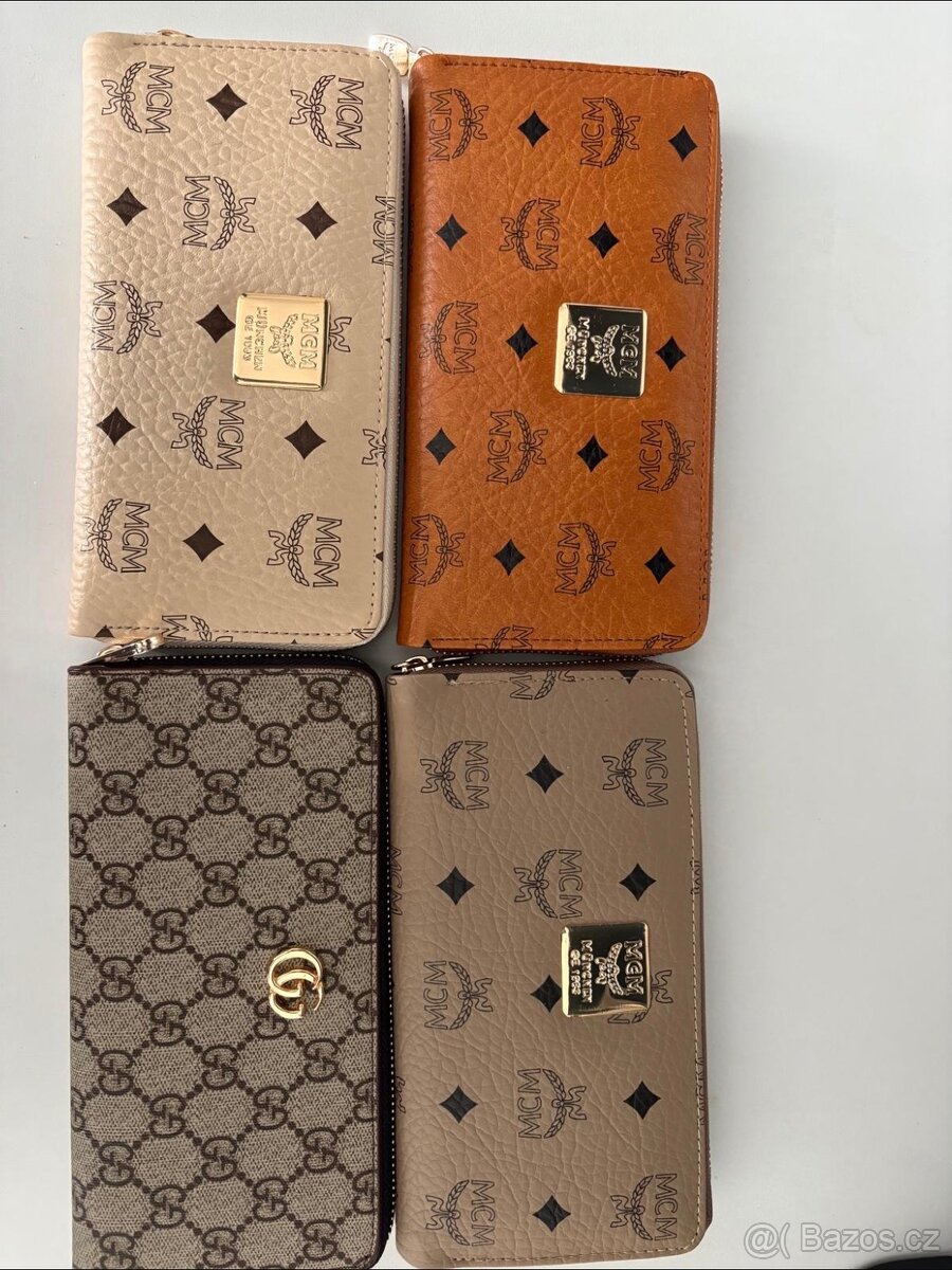 Nové dámské peněženky MCM&GUCCI