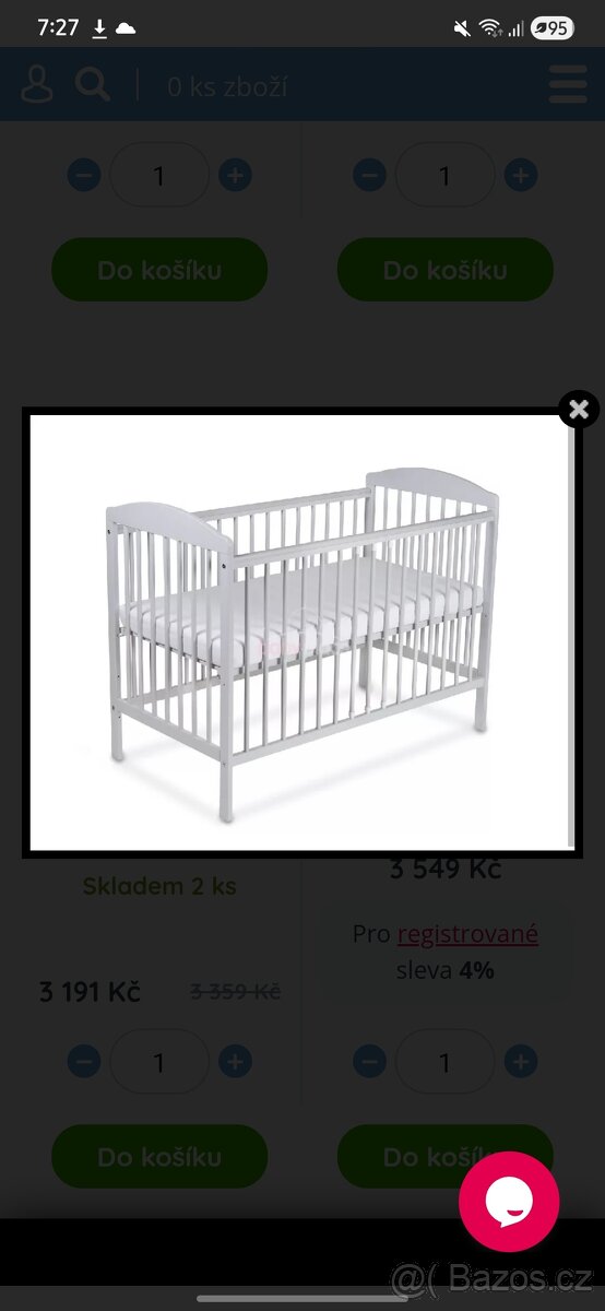 Dětská postýlka