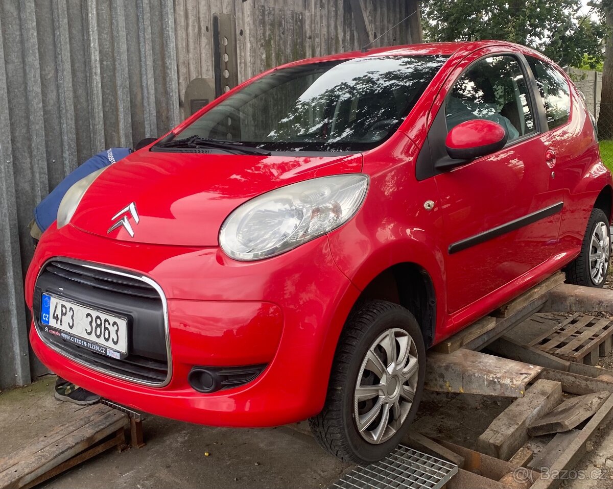 Citroen c1 nová STK 114 000km bez koroze