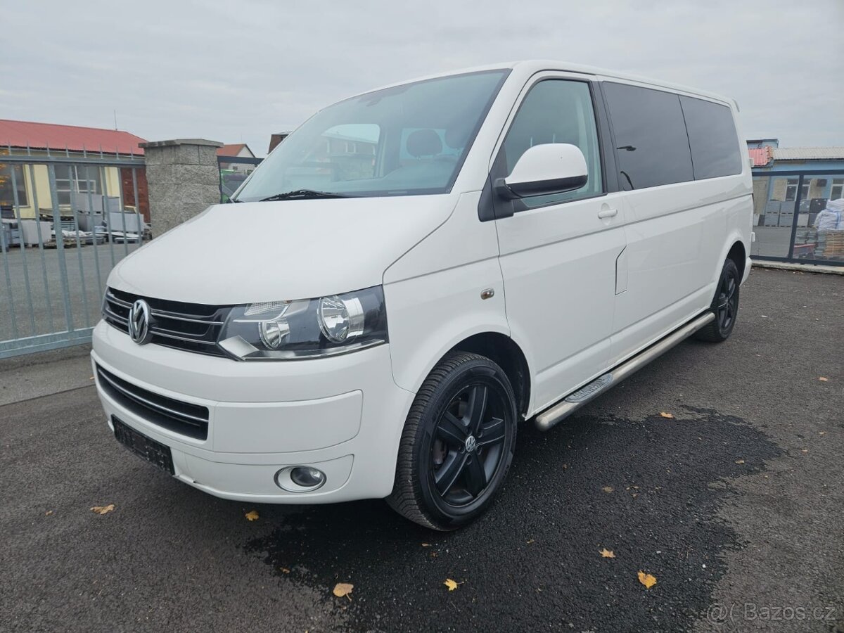 VW TRANSPORTER LONG T5 face 2.0TDI 103KW 6 MÍST KLIMA