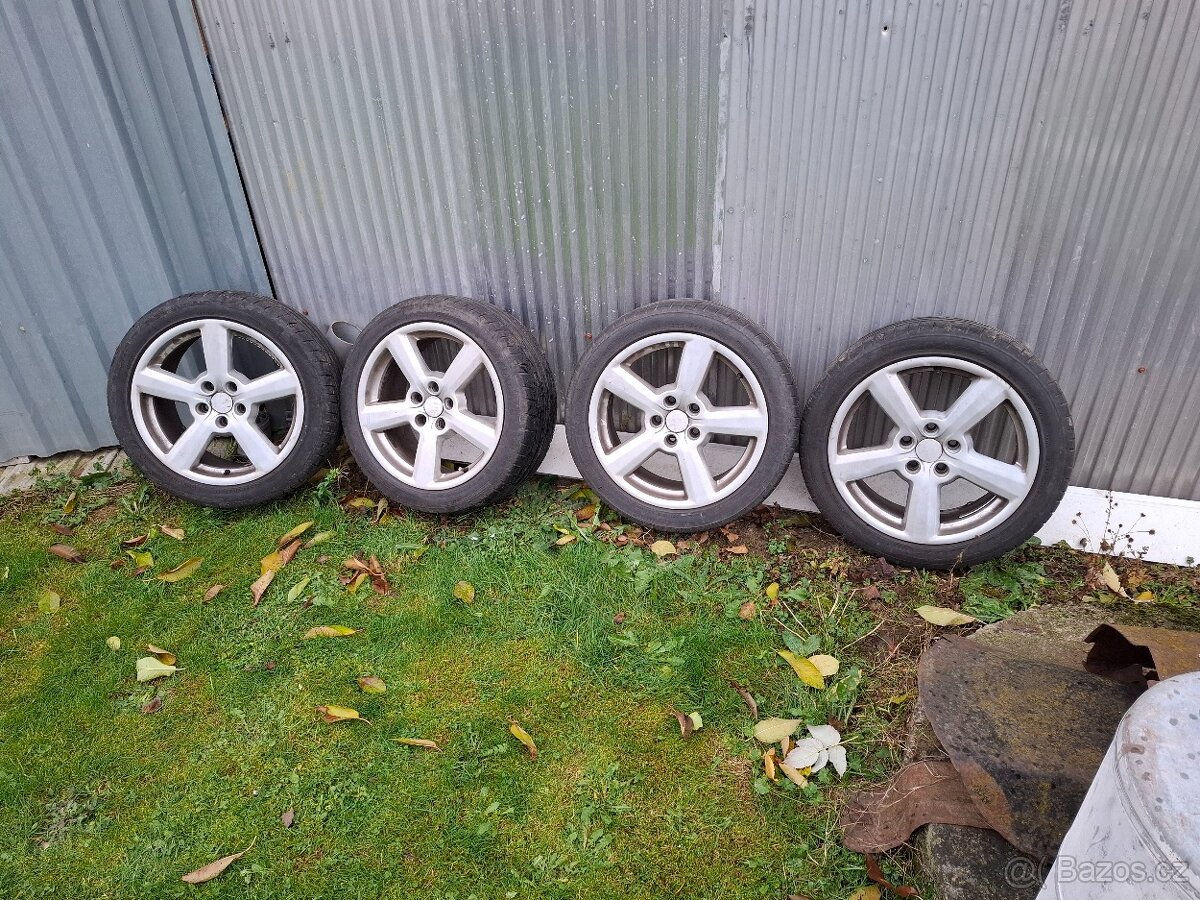Alu kola 17"5 × 112 letni sada