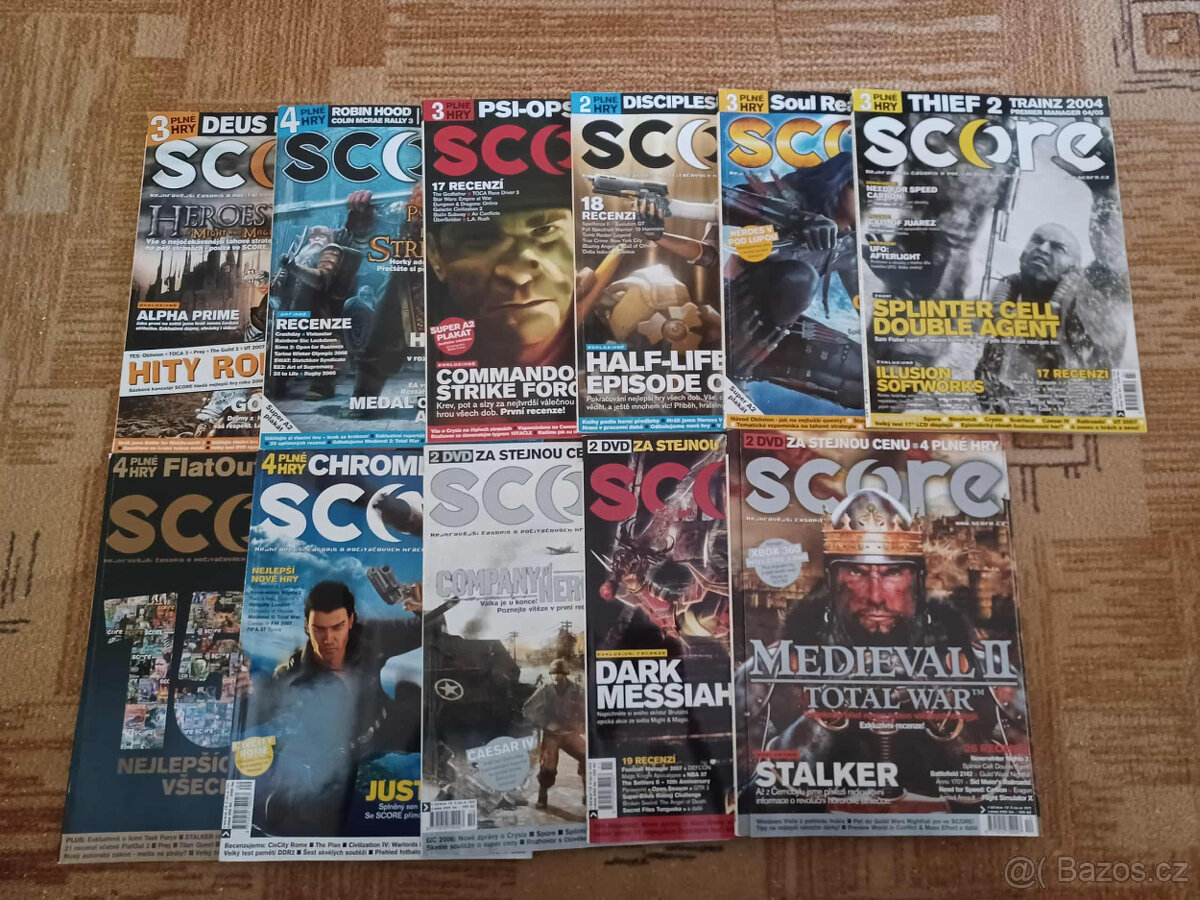 SCORE ročník 13 (čísla 144-154)