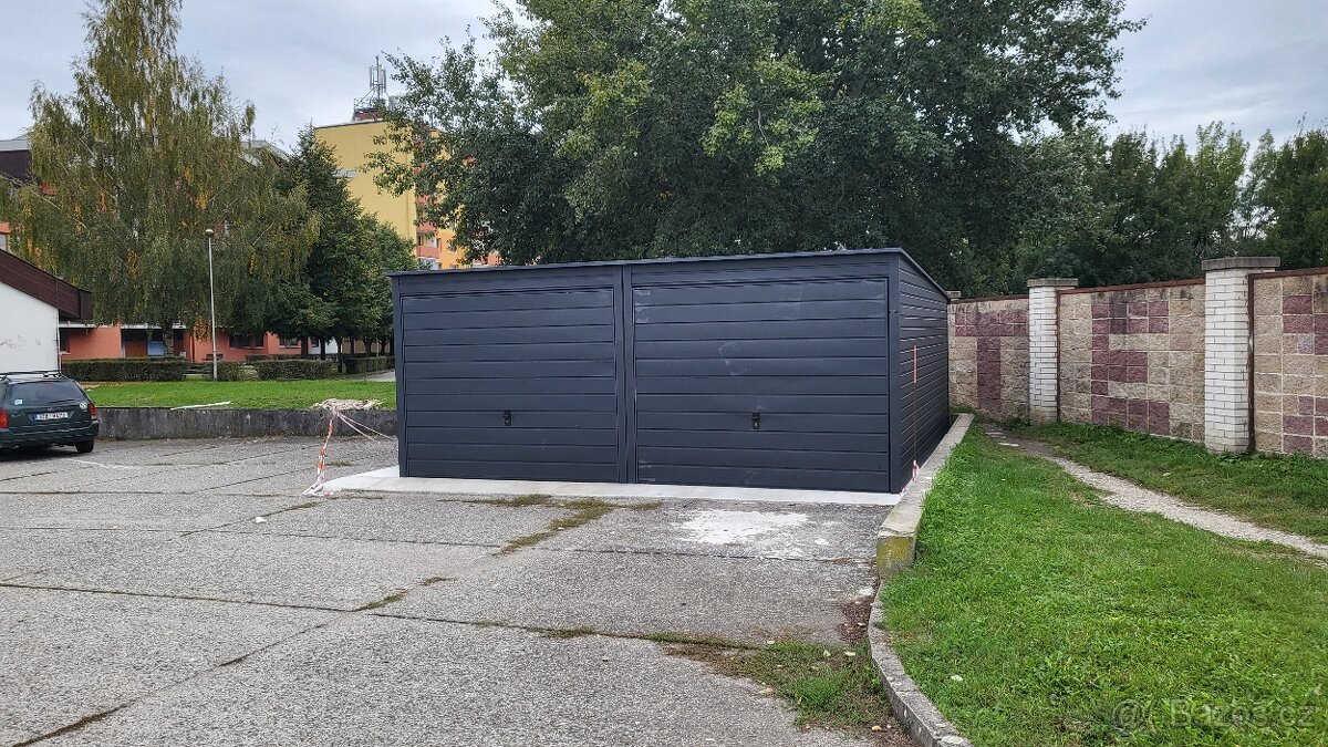 Pronájem garáž Hulín 6x3m