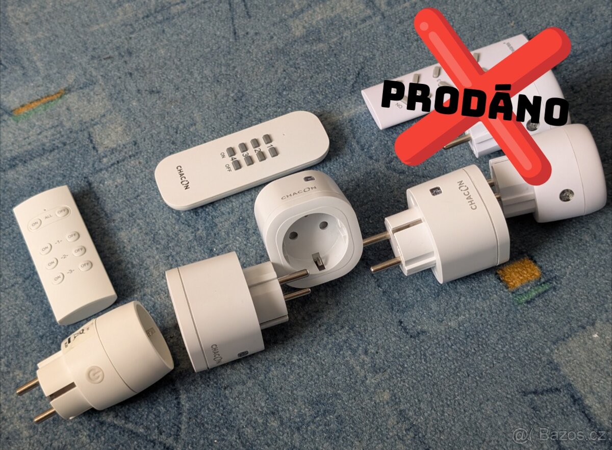 Zásuvky na dálkové ovládání | RF 433,92 MHz