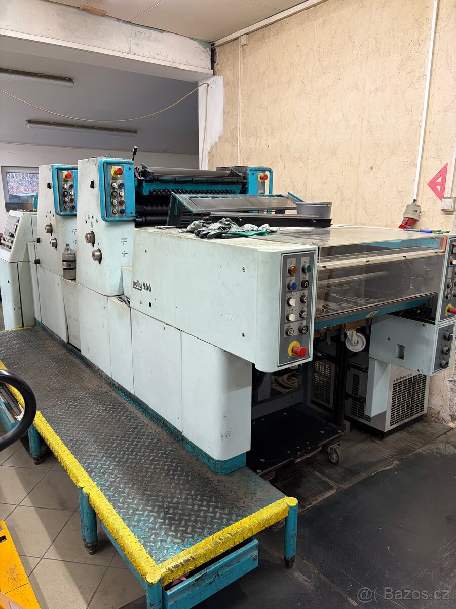 Ofsetový tiskový stroj tiskárna Polly 266
