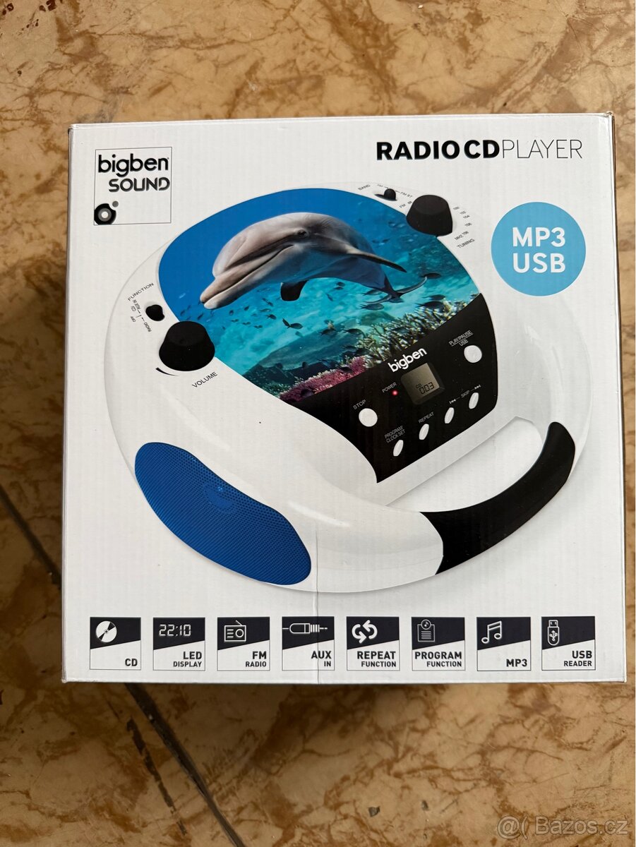 Přenosný CD přehrávač