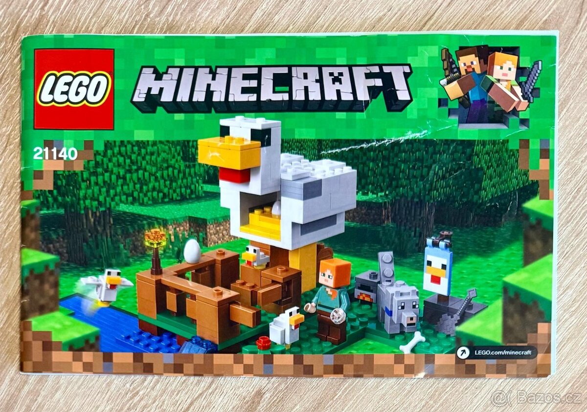 Lego Minecraft 21140 Kurník
