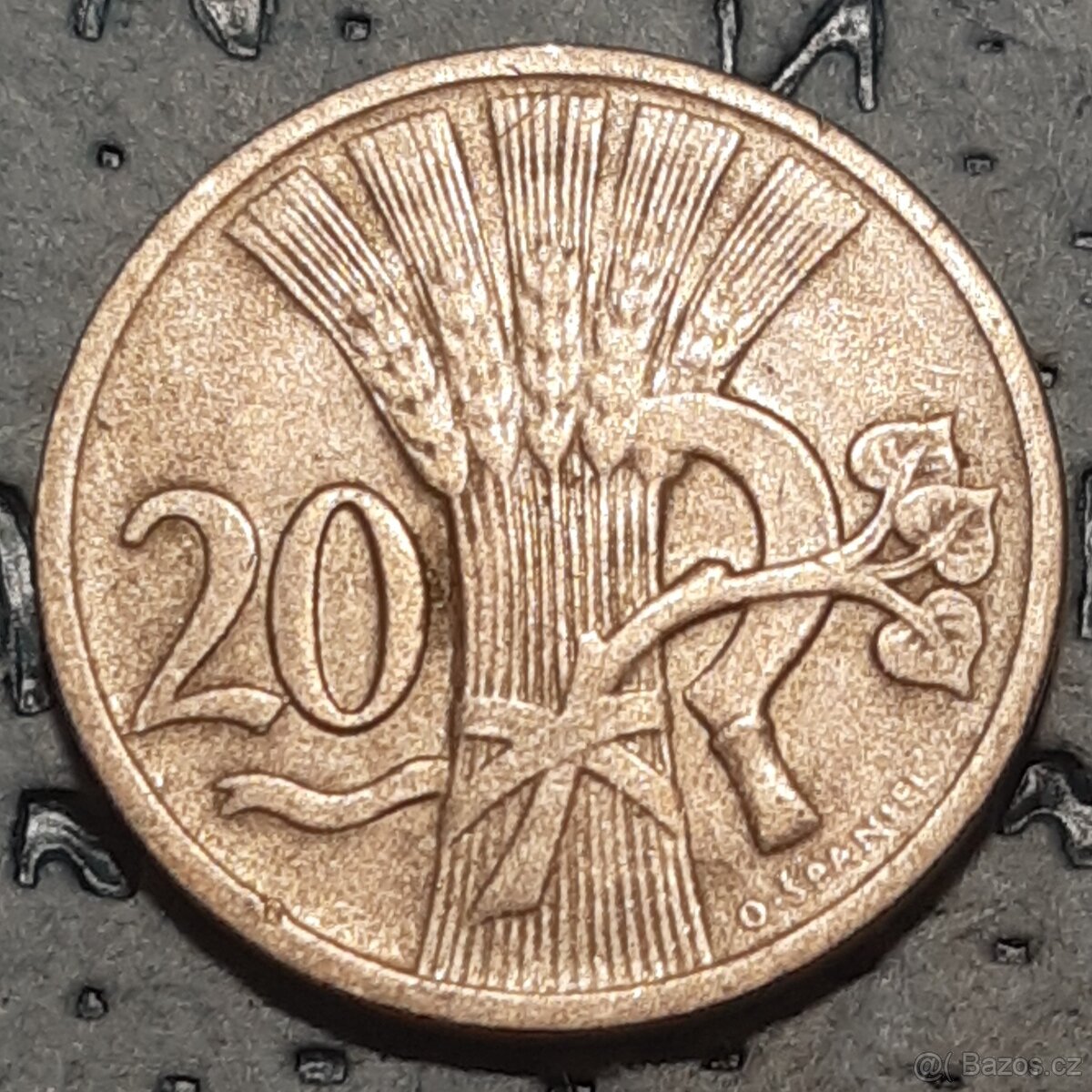 20 haléř 1933 R • ORIGINAL