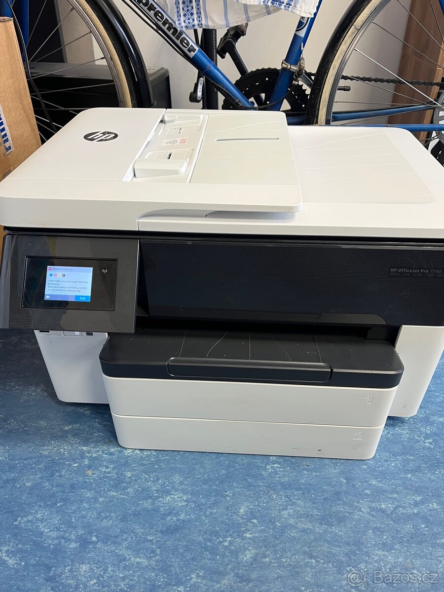 Na ND - Multifunkční A3 Tiskárna HP Officejet Pro 7740