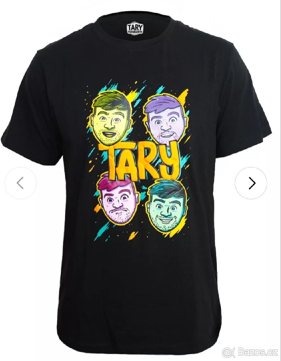 Prodám nové dětské trička Tary Faces