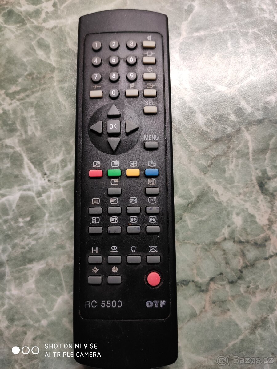 Dálkový ovladač OTF