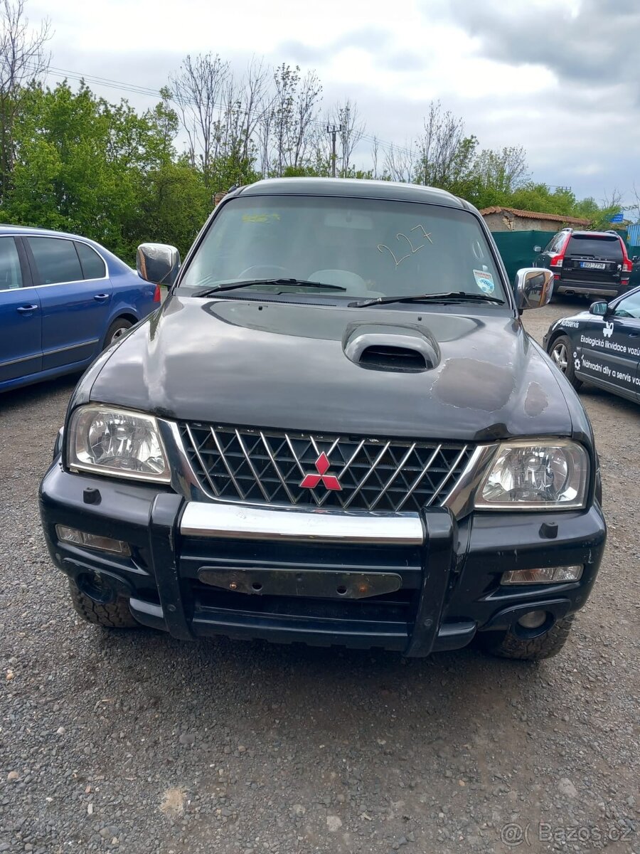 Mitsubishi L200 2,5 DID kód motoru 4D56 85kW 2004 na ND