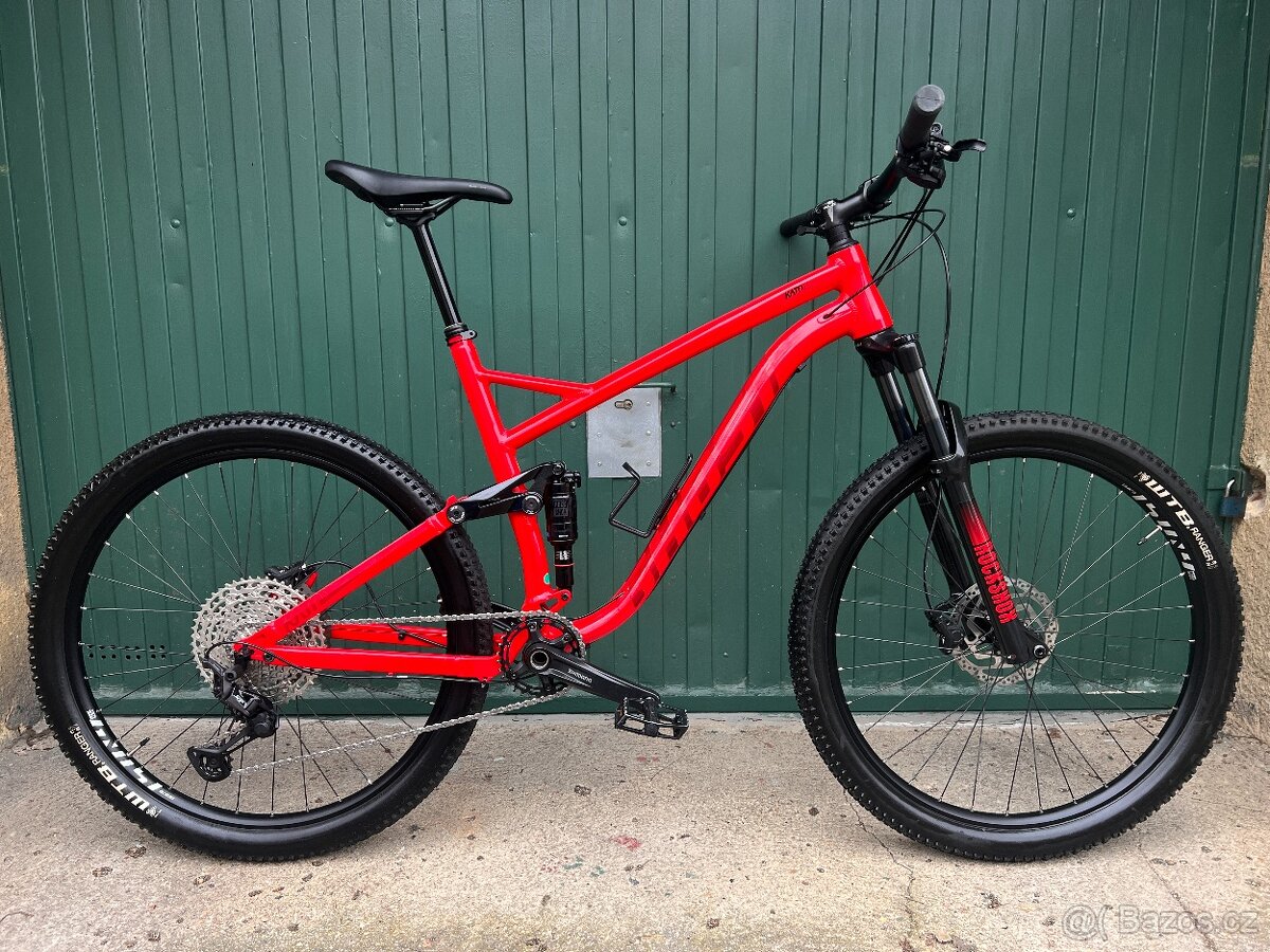 Zánovní celoodpružene trailove kolo Ghost Kato 27.5" ram L