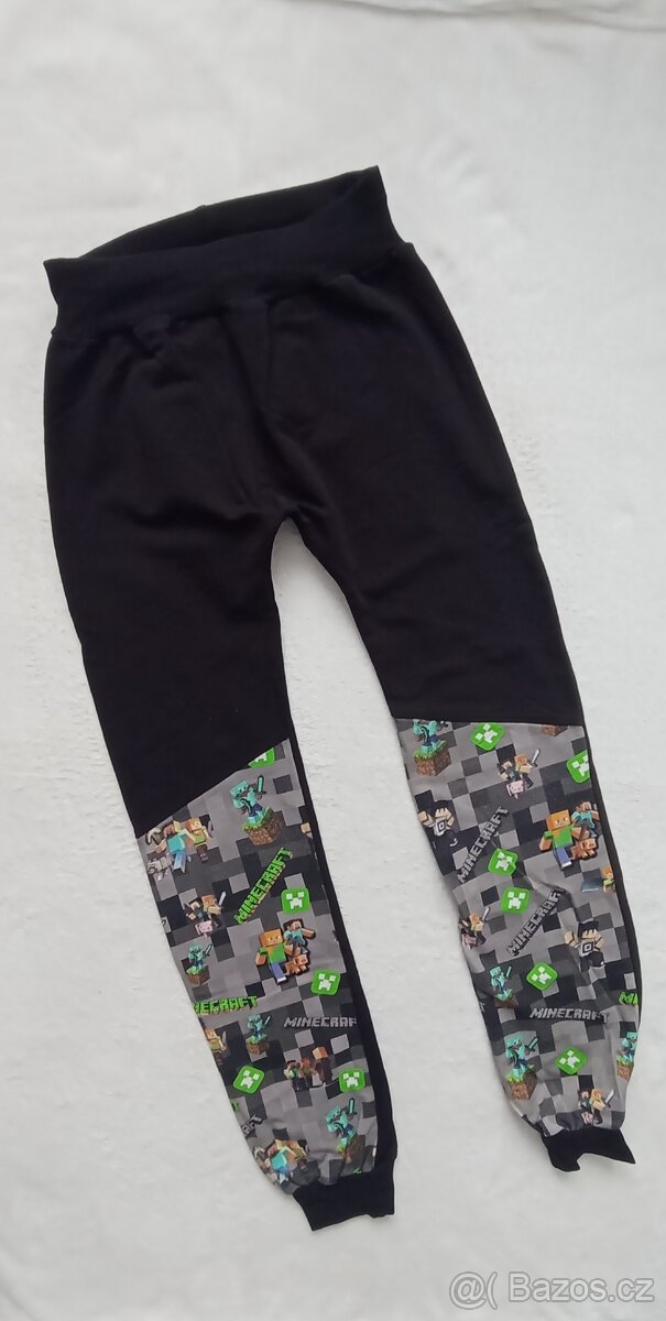 Tepláky Minecraft, vel. 164