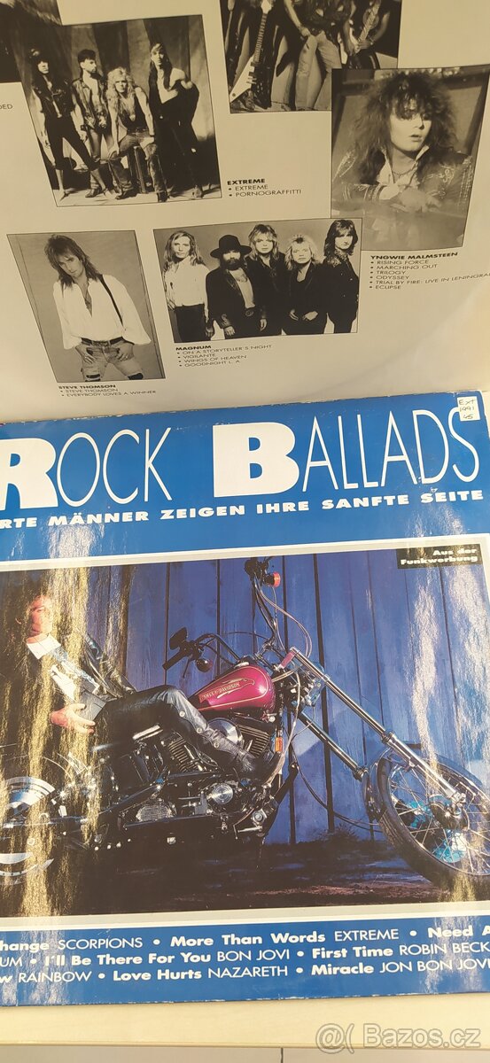 LP ROCK BALLADS,Ex
