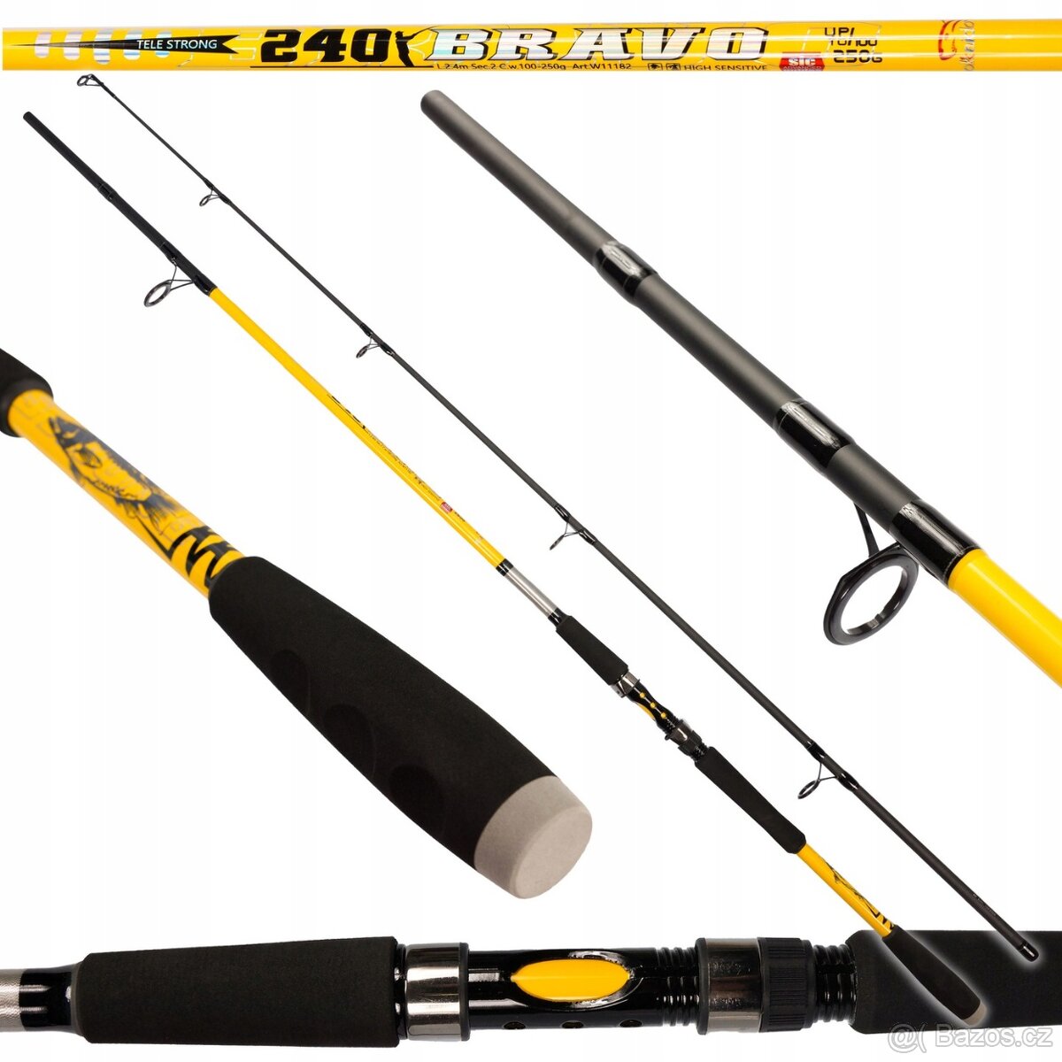 Prut sumcový Sea Bravo 2,4m/250 g