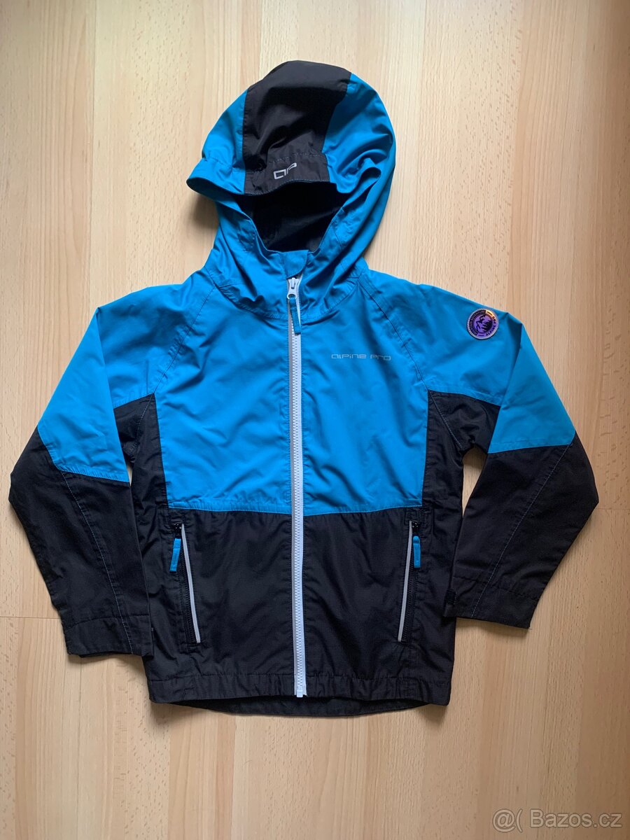 Alpine Pro bunda, větrovka vel. 128/134