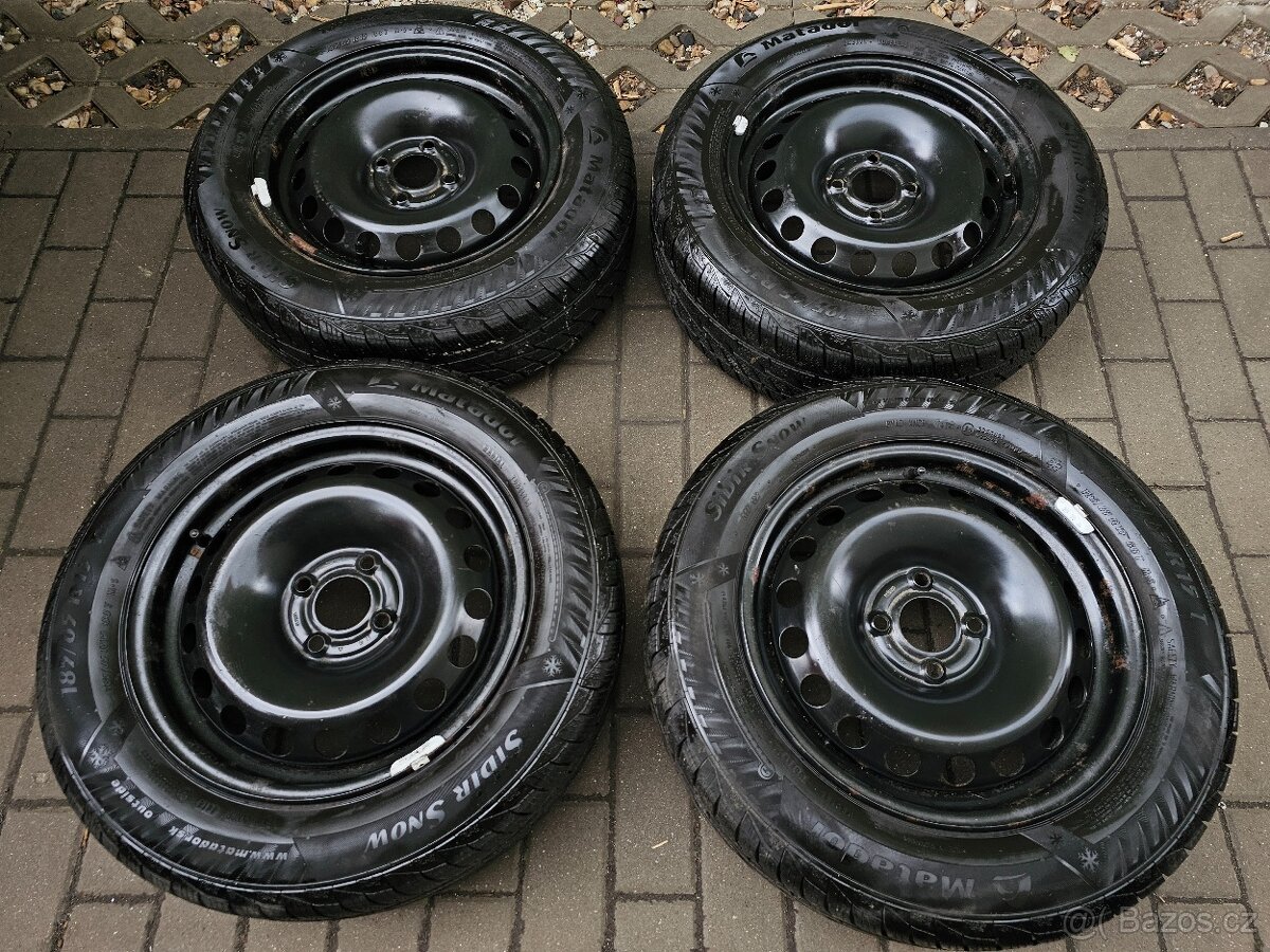 Zimní kola R15 4x100 Clio Dacia Sandero Lodgy Dokker