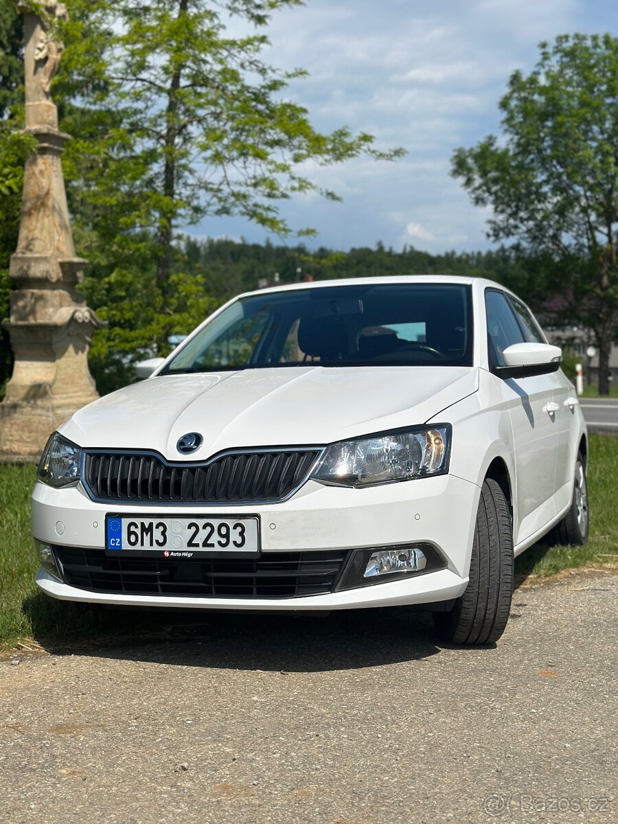Škoda Fabia 3, 73 tisíc km, benzín