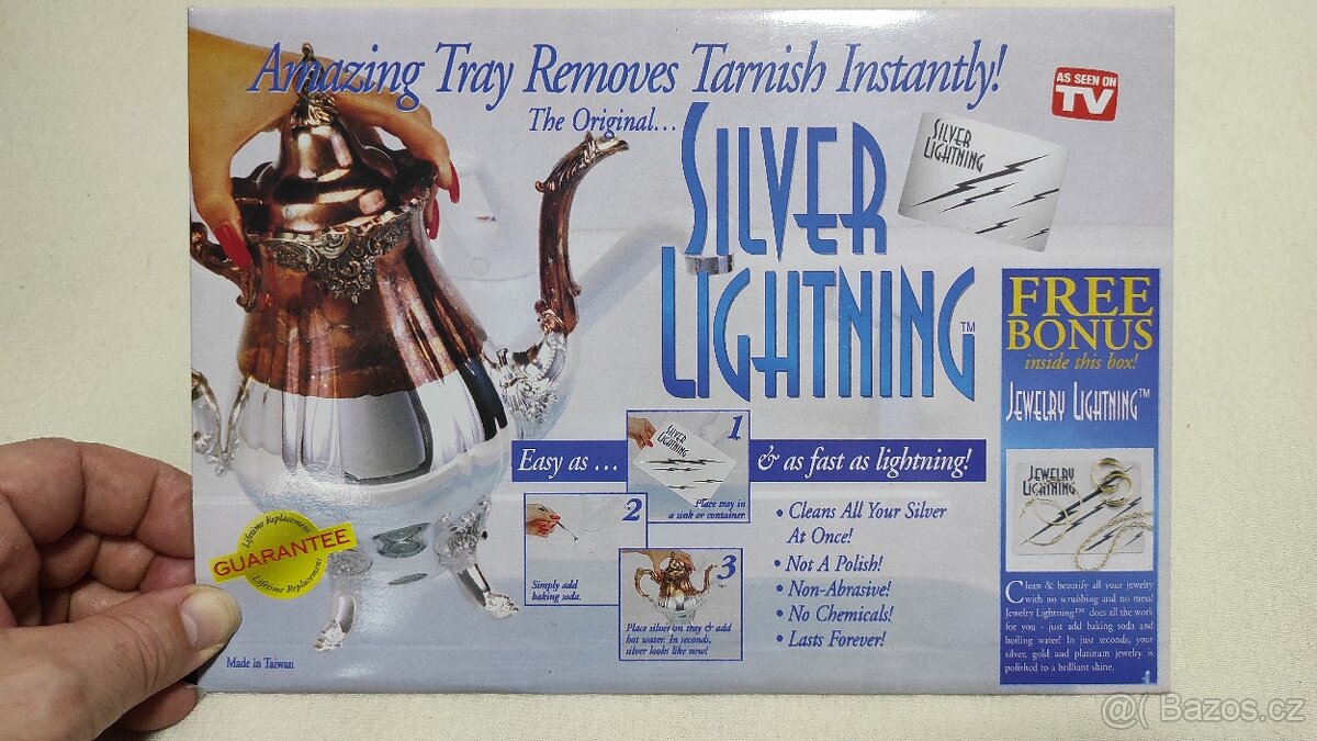 Cistic drahych kovu Silver Lightning