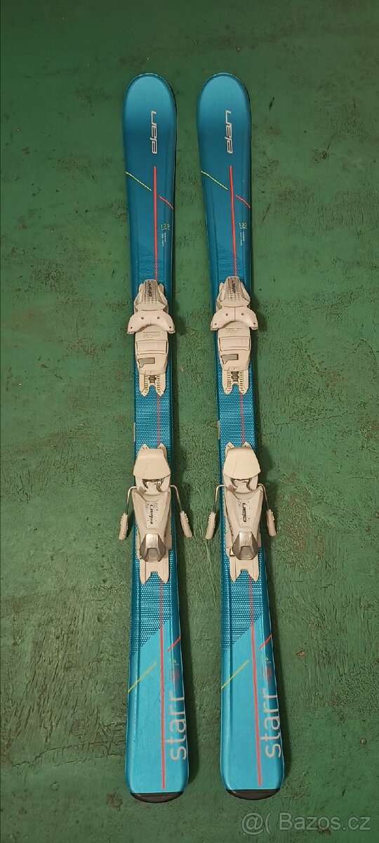 Sjezdové dětské lyže Elan Starr délka 130mm