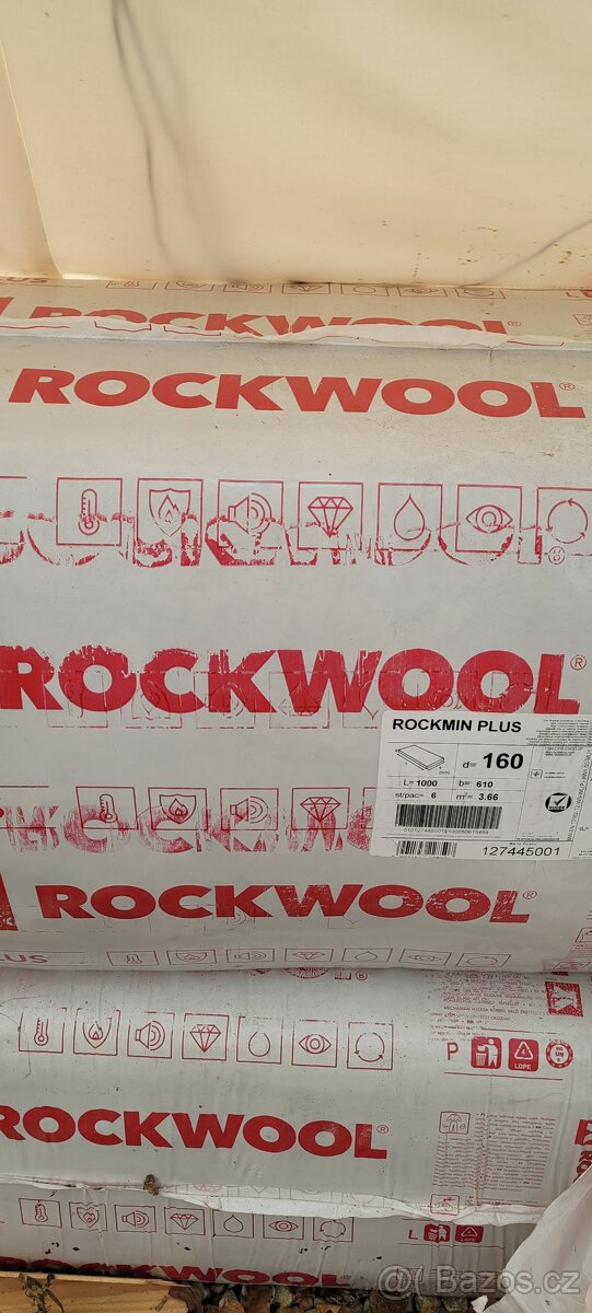 Prodam Tepelná izolace ROCKWOOL Rockmin Plus