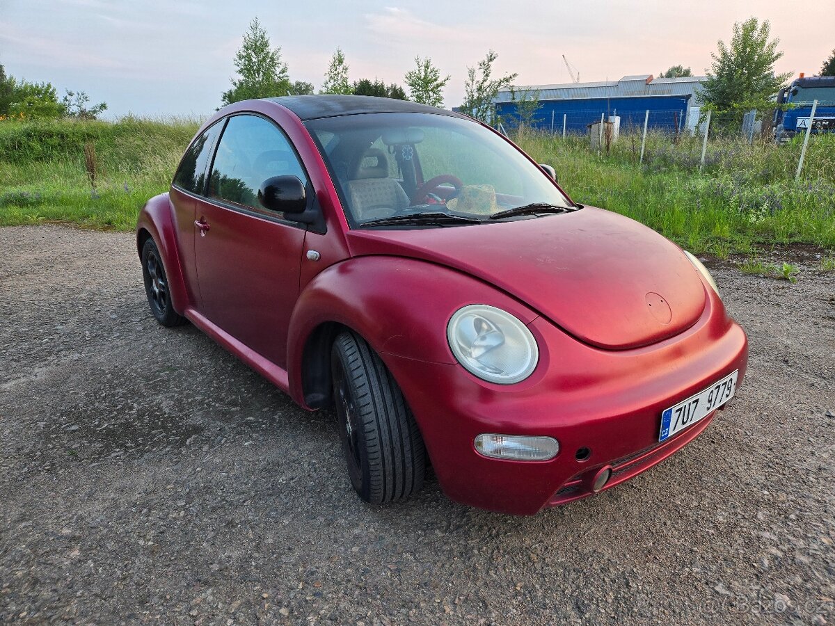 New Beetle 1,9 TDI, rotační čerpadlo, červená