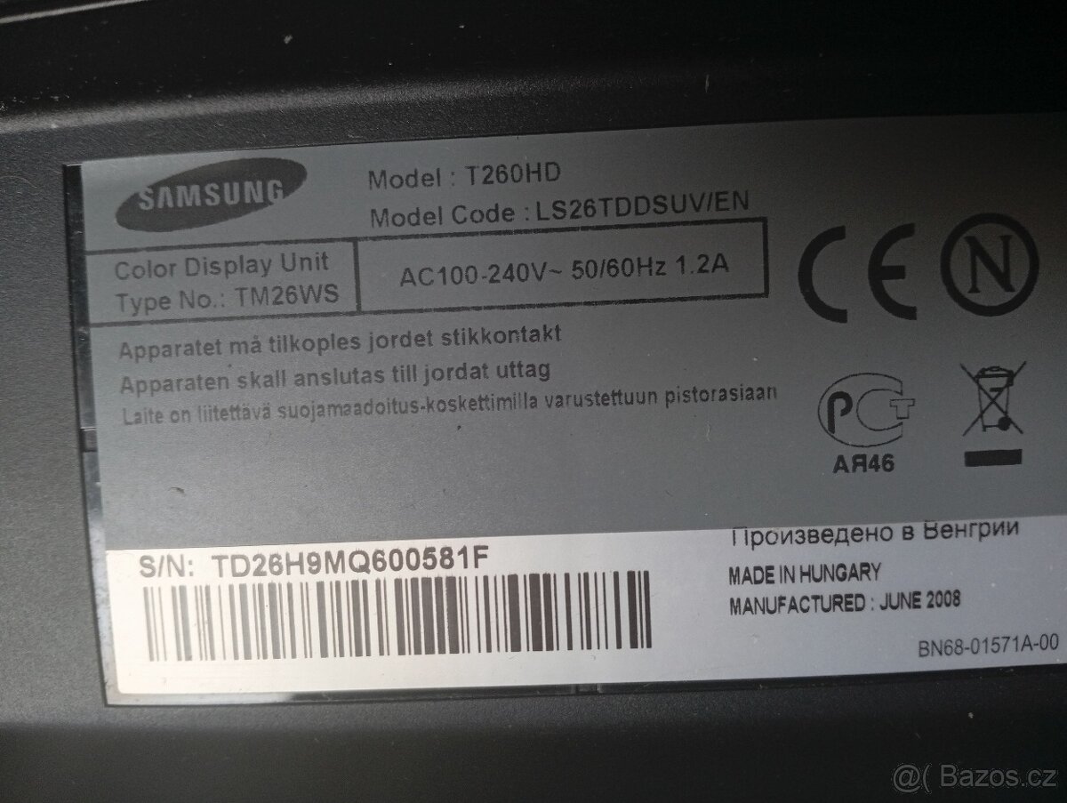 Super Samsung 26 palcu